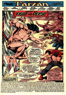 Extrait de Tarzan Lord of the Jungle (1977) -23- Issue # 23