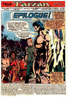 Extrait de Tarzan Lord of the Jungle (1977) -24- Issue # 24