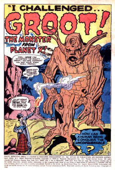 Extrait de Where Monsters Dwell Vol.1 (1970) -6- Where Groot Walks -- Death Follows!