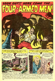 Extrait de Where Monsters Dwell Vol.1 (1970) -8- The Four-Armed Men!