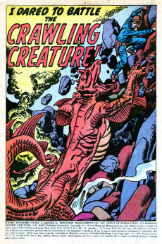 Extrait de Where Monsters Dwell Vol.1 (1970) -13- The Thing That Crawls!
