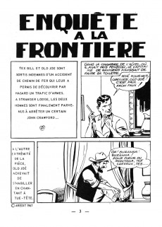 Extrait de Tex Bill (Arédit) -45- Enquête à la frontière