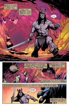 Extrait de Conan the Barbarian Vol.3 (2019) -9- The Life & Death of Conan Part Nine: The God Below