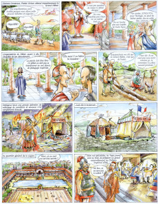 Extrait de César Macronus et la révolte des Toges jaunes