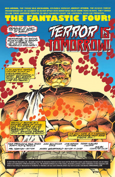 Extrait de Fantastic Four Vol.1 (1961) -405- Terror Is Tomorrow!