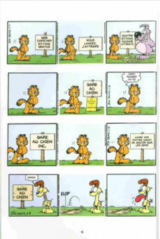 Extrait de Garfield (Presses Aventure) -7- Garfield, gare aux chiens!