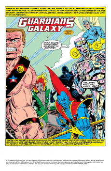 Extrait de Guardians of the Galaxy Vol.1 (1990) -2- The Stark Truth!