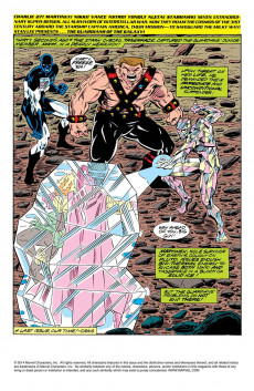 Extrait de Guardians of the Galaxy Vol.1 (1990) -3- Split Decision