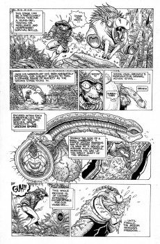 Extrait de (AUT) Stokoe - Grunt - The unpublished comics of James Stokoe