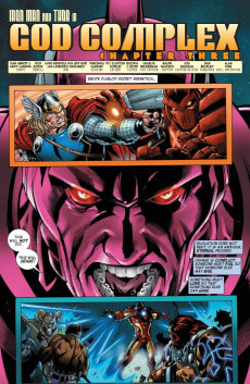 Extrait de Iron Man/Thor (2011) -3- God Complex Part 3
