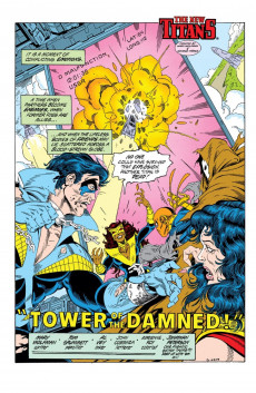 Extrait de The new Titans (1988)  -76- Tower of the Damned!
