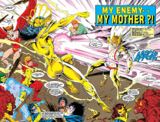 Extrait de The new Titans (1988)  -92- [Total Chaos, Part 8 of 9]: My Enemy-- My Mother?!