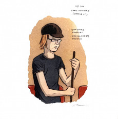 Extrait de (AUT) Tomine -2004- Adrian Tomine: New York Sketches 2004