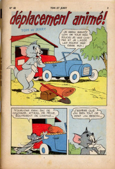 Extrait de Tom et Jerry (Puis Tom & Jerry) (2e Série - Sage) -48- Déplacement animé