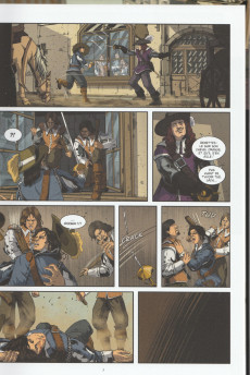 Extrait de Les grands Classiques de la Littérature en Bande Dessinée (Glénat/Le Monde 2022)  -2- Les Trois Mousquetaires