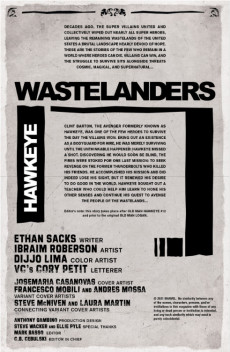 Extrait de Wastelanders: Hawkeye (2021) -1- Issue #1