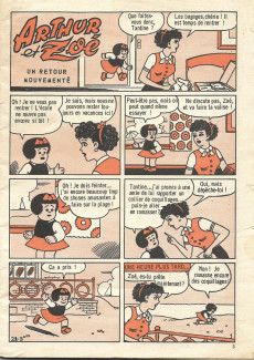 Extrait de Arthur et Zoé (1re série) -22- Numéro 22