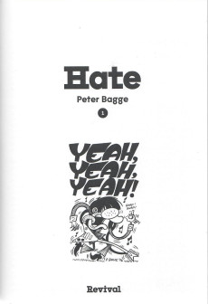 Extrait de Hate (Bagge) -1- Hate