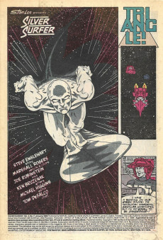 Extrait de Silver Surfer Vol.3 (1987) -7- Triangle !