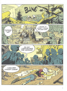 Extrait de Lucky Luke (by...) (en anglais) -12- The Man who shot Lucky Luke