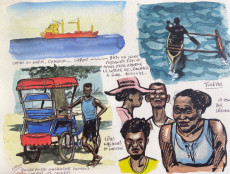 Extrait de (AUT) Peeters, Frederik - Carnet de voyage