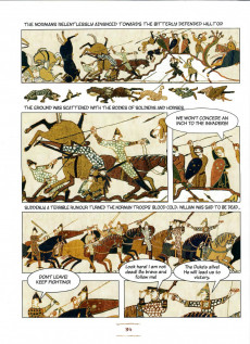 Extrait de The bayeux Tapestry, the Comic Strip - The Bayeux tapestry, the Comic Strip