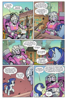 Extrait de Transformers / My Little Pony -1- Friendship in Disguise
