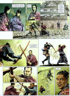 Extrait de Kurusan, le samouraï noir -2- Daimyo