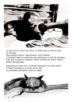 Extrait de La véridique histoire de Mayranouche poupée de son et de tissu racontée par le chat Azad - Tome 1