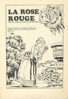 Extrait de Lisette Magazine Poche (Éditions de Montsouris) -47- La rose rouge