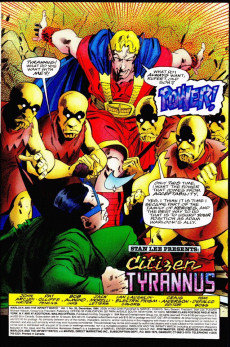 Extrait de Warlock and the Infinity Watch (1992) -35- Tyrannus vs. Mole Man!