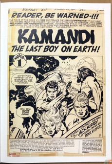 Extrait de Artist's Edition (IDW - 2010) -44- Jack Kirby: Kamandi the Last Boy on Earth! - Artist's Edition - Volume 2