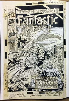 Extrait de Artist's Edition (IDW - 2010) -49- Jack Kirby's Fantastic Four - Artist's Edition