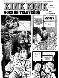 Extrait de Crazy magazine (Marvel Comics - 1973) -26- Crazy Tackles T.V.