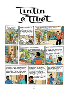 Extrait de Tintin (en langues régionales) -20Breton- Tintin e Tibet