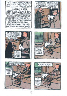 Extrait de Tintin - Pastiches, parodies & pirates -2004- La biographie interdite de Tientien - Tome 1 - descente en règle de 3