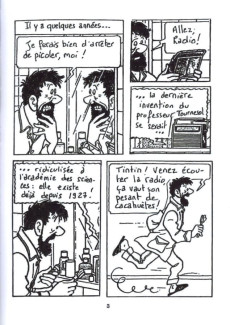 Extrait de Tintin - Pastiches, parodies & pirates -b2013- Tintin au Chili