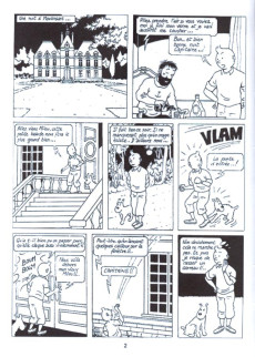 Extrait de Tintin - Pastiches, parodies & pirates - Tournesol et l'hydrotryphonar