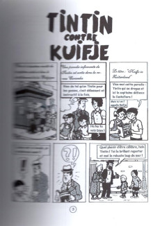 Extrait de Tintin - Pastiches, parodies & pirates -a2013- Tintin contre Tintin