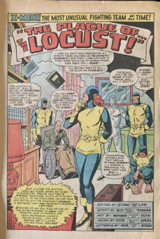 Extrait de X-Men Vol.1 (The Uncanny) (1963) -24- The plague of the Locust!