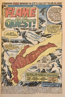 Extrait de Fantastic Four Vol.1 (1961) -117- The Flame and the Quest!