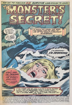 Extrait de Fantastic Four Vol.1 (1961) -125- The monster’s secret!