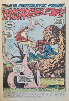 Extrait de Fantastic Four Vol.1 (1961) -134- The Dragon Man Stalks the Skies!