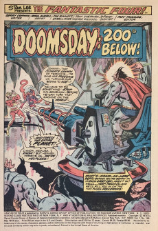 Extrait de Fantastic Four Vol.1 (1961) -146- Doomsday: 200° below!