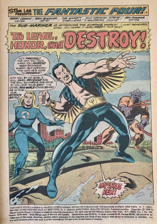 Extrait de Fantastic Four Vol.1 (1961) -149- To love, honor, and destroy!
