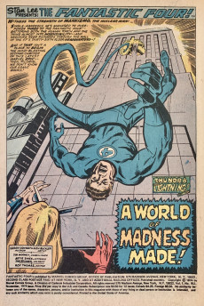 Extrait de Fantastic Four Vol.1 (1961) -152- World of Madness--World of Doom!