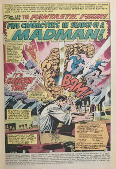 Extrait de Fantastic Four Vol.1 (1961) -169- Bedlam in the Baxter Building!