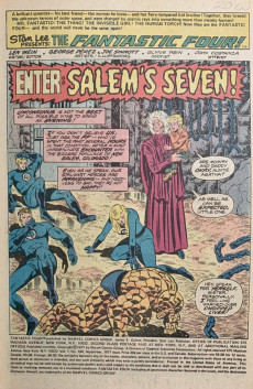 Extrait de Fantastic Four Vol.1 (1961) -186- Enter: Salem’s seven!