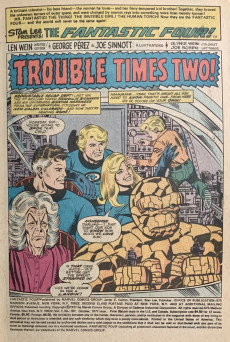 Extrait de Fantastic Four Vol.1 (1961) -187- Trouble times two!