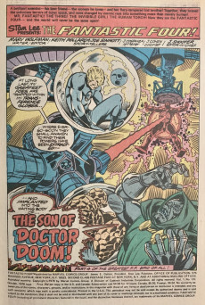 Extrait de Fantastic Four Vol.1 (1961) -199- The son of doctor Doom!
